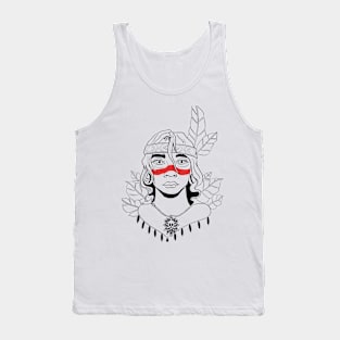 indigenous woman Tank Top